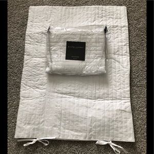 Ralph Lauren White Belleville Standard Sham